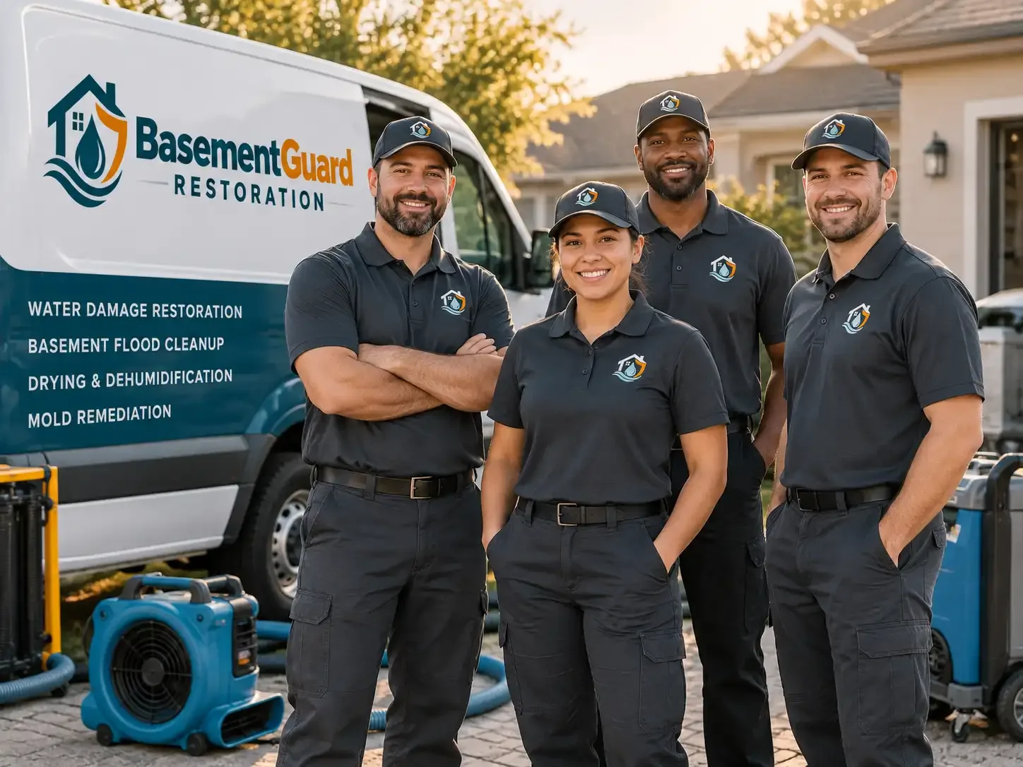 Basement Water Damage Restoration company in Oyens, IA